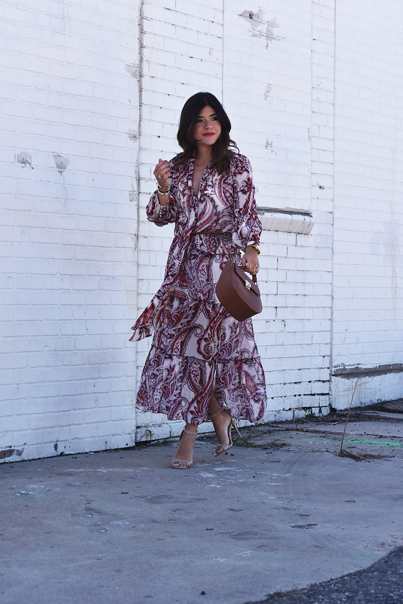 Maxi floral dress by Olivia Palermo+chelsea28
