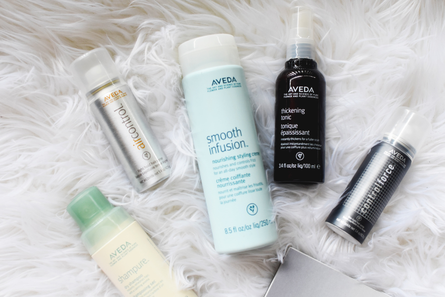 Aveda favorite hair products