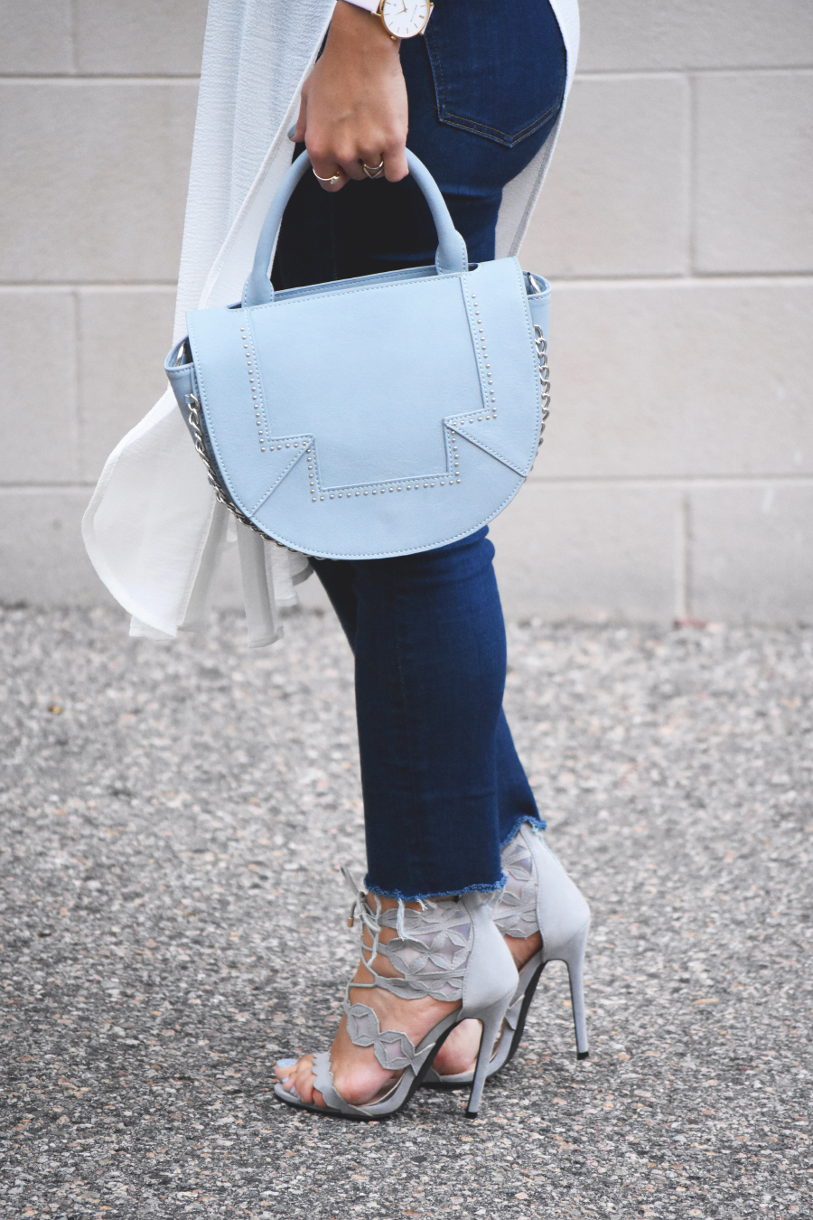 Danielle Nicole blue handbag