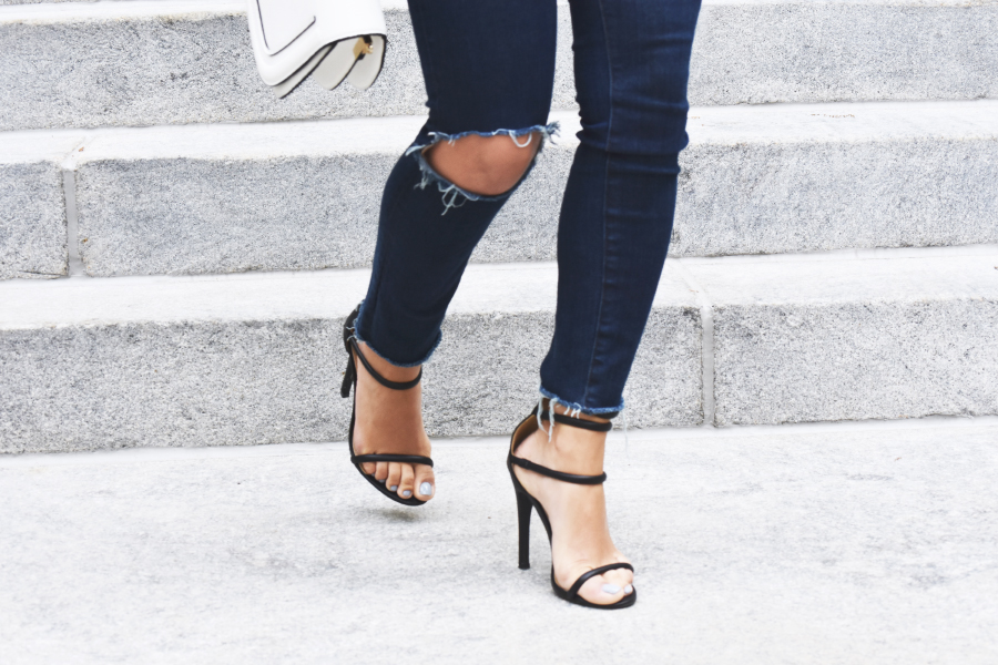Madewell ripped jeans