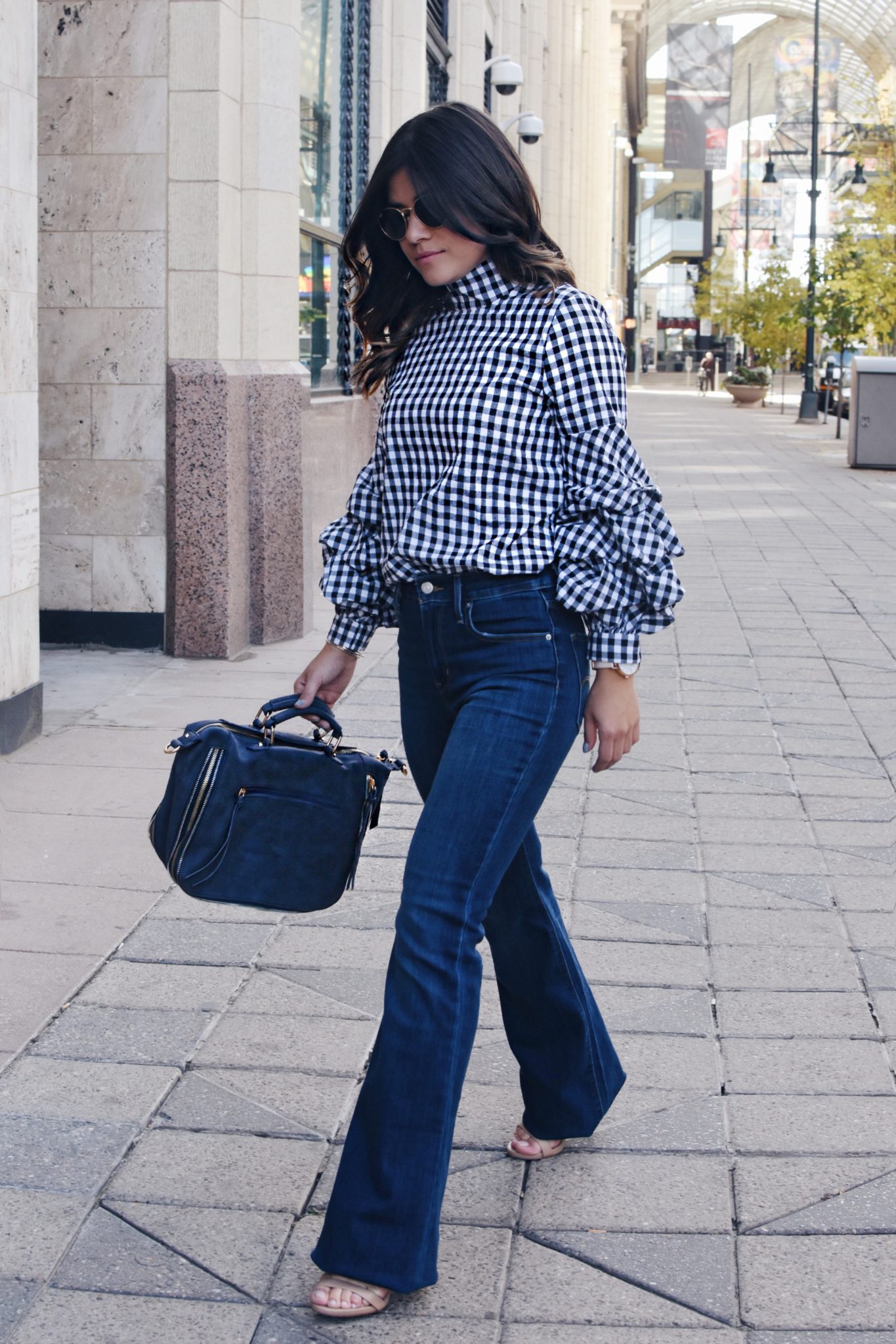 STYLING FLARE JEANS CHIC TALK