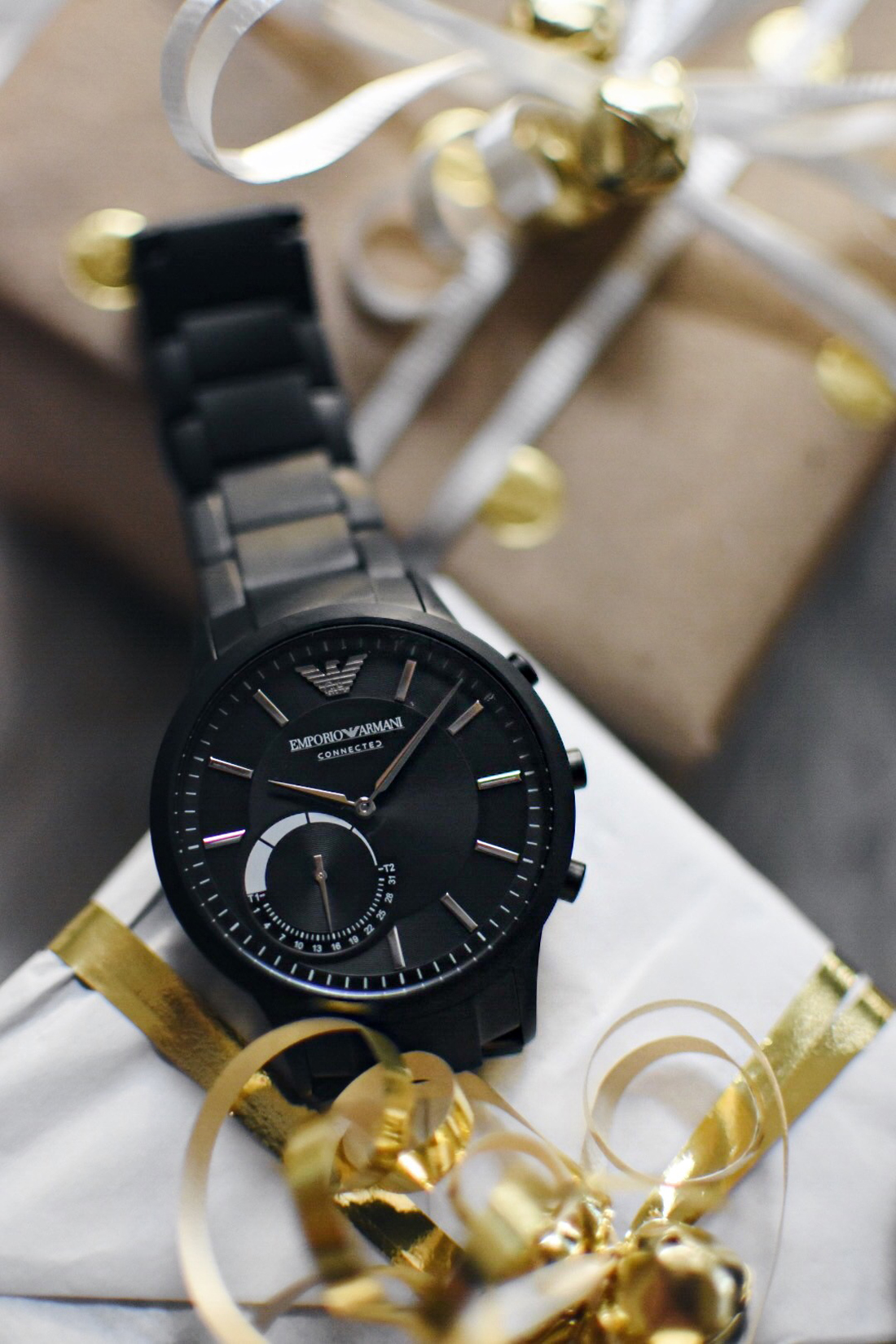 Emporio Armani hybrid watch