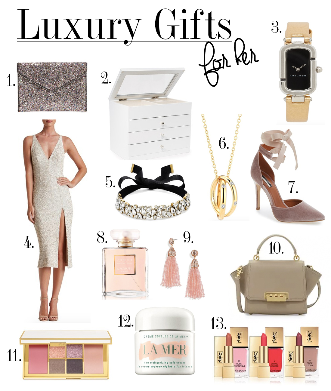 Luxury gift guide for her