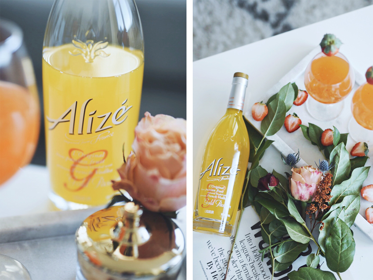 Fall inspired cocktail with Alizé Passion