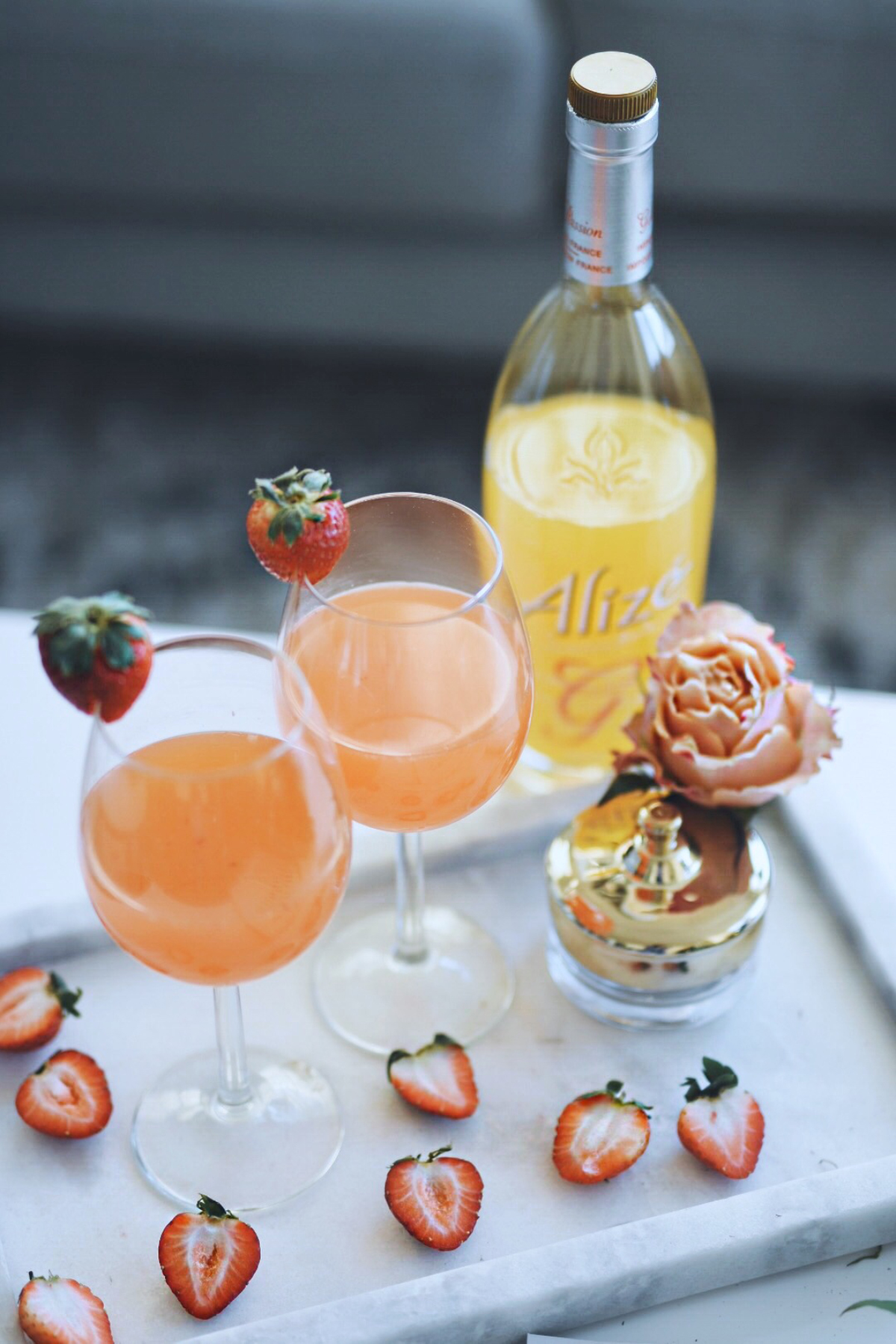 Fall inspired cocktail with Alizé Passion