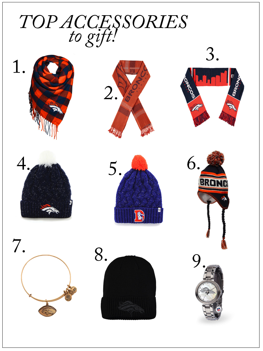 TOP DENVER BRONCOS ACCESSORIES TO GIFT