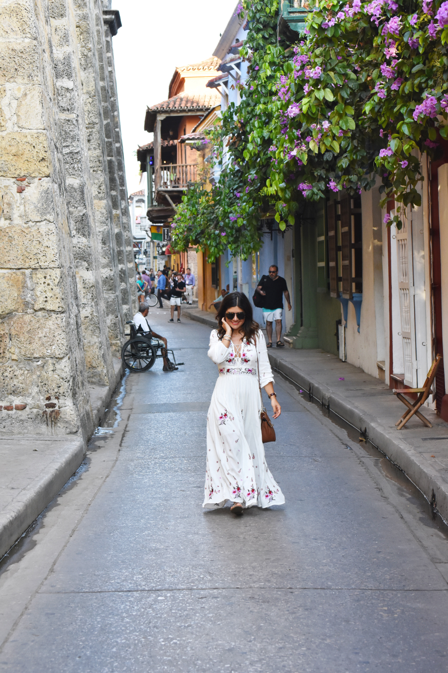street style in Cartagena Colombia - CARTAGENA STREET STYLE featured by popular Denver fashion blogger Chic Talk