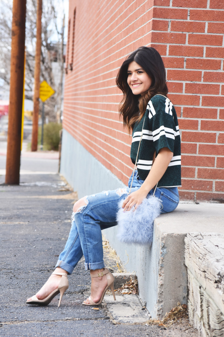 CROP TOP AND BOYFRIEND JEANS CHIC TALK