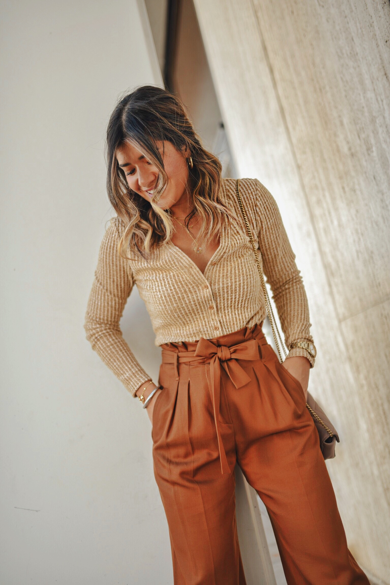 Chictalk, high waist pants, outfit inspiration | CHIC TALK