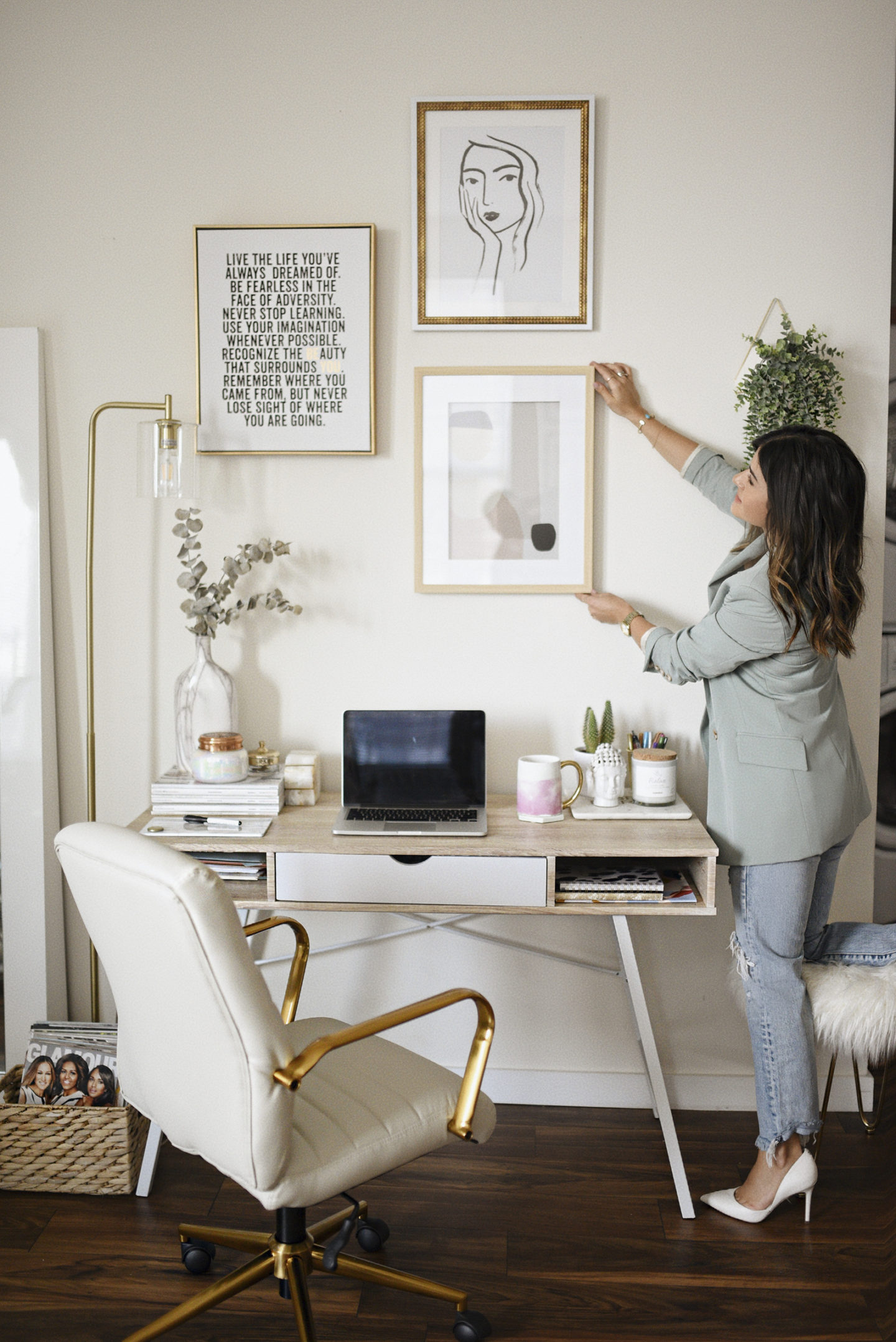 HOME OFFICE DECOR IDEAS, CHIC TALK