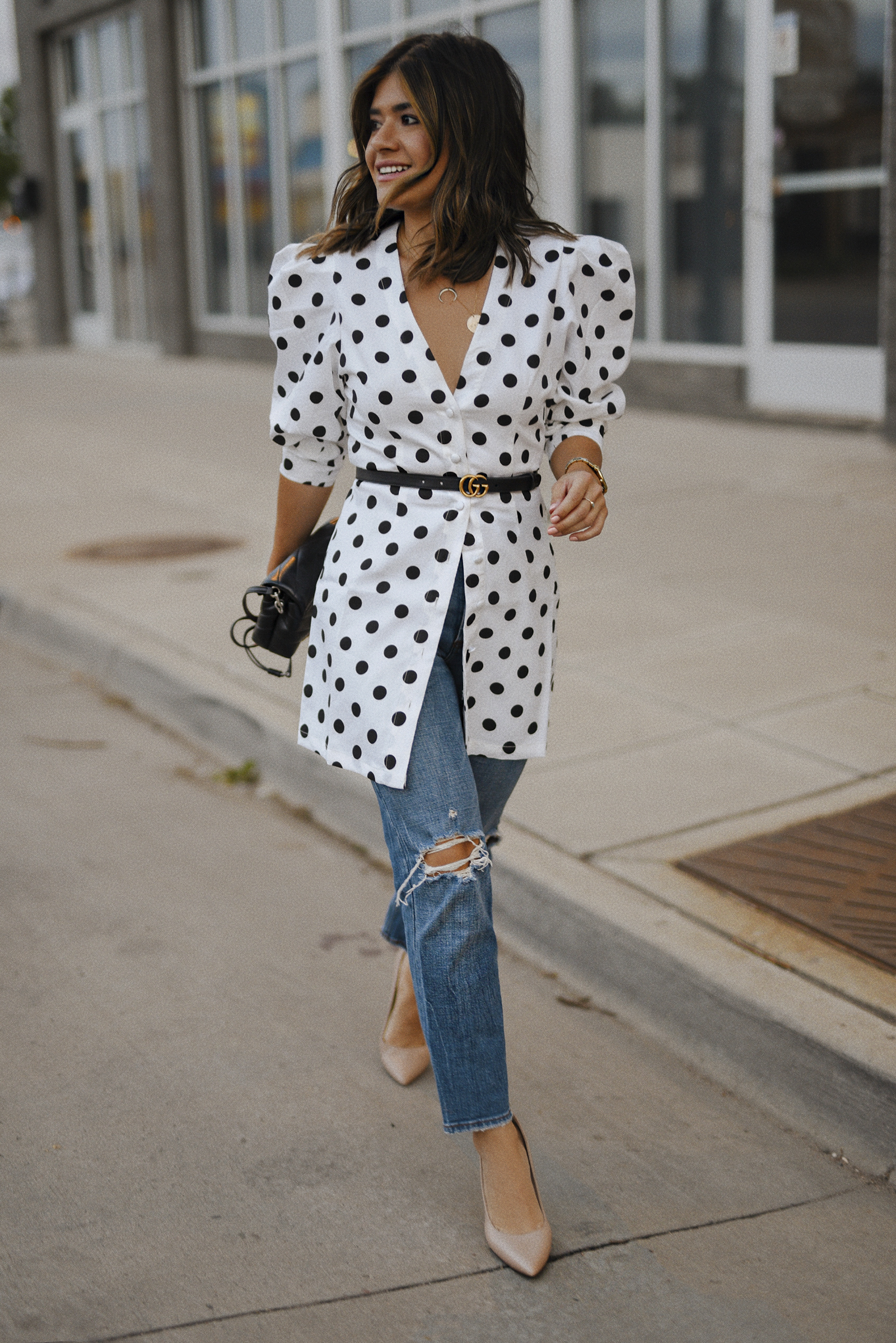 BEST BLACK AND WHITE POLKA DOT PIECES TO WEAR THIS SPRING, CHIC TALK