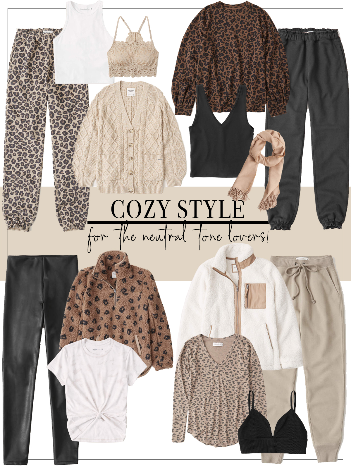 Abercrombie & Fitch cozy fall looks