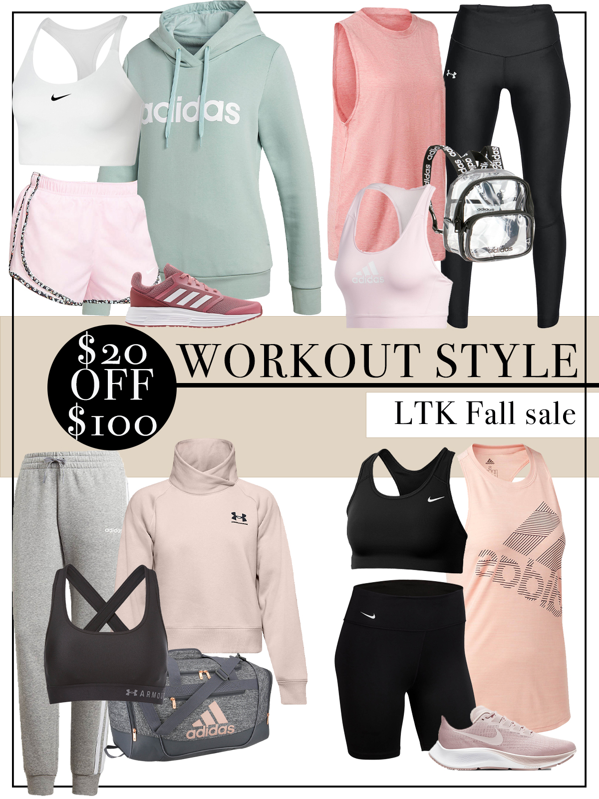 ACADEMY workout outfit inspiration and ideas. 