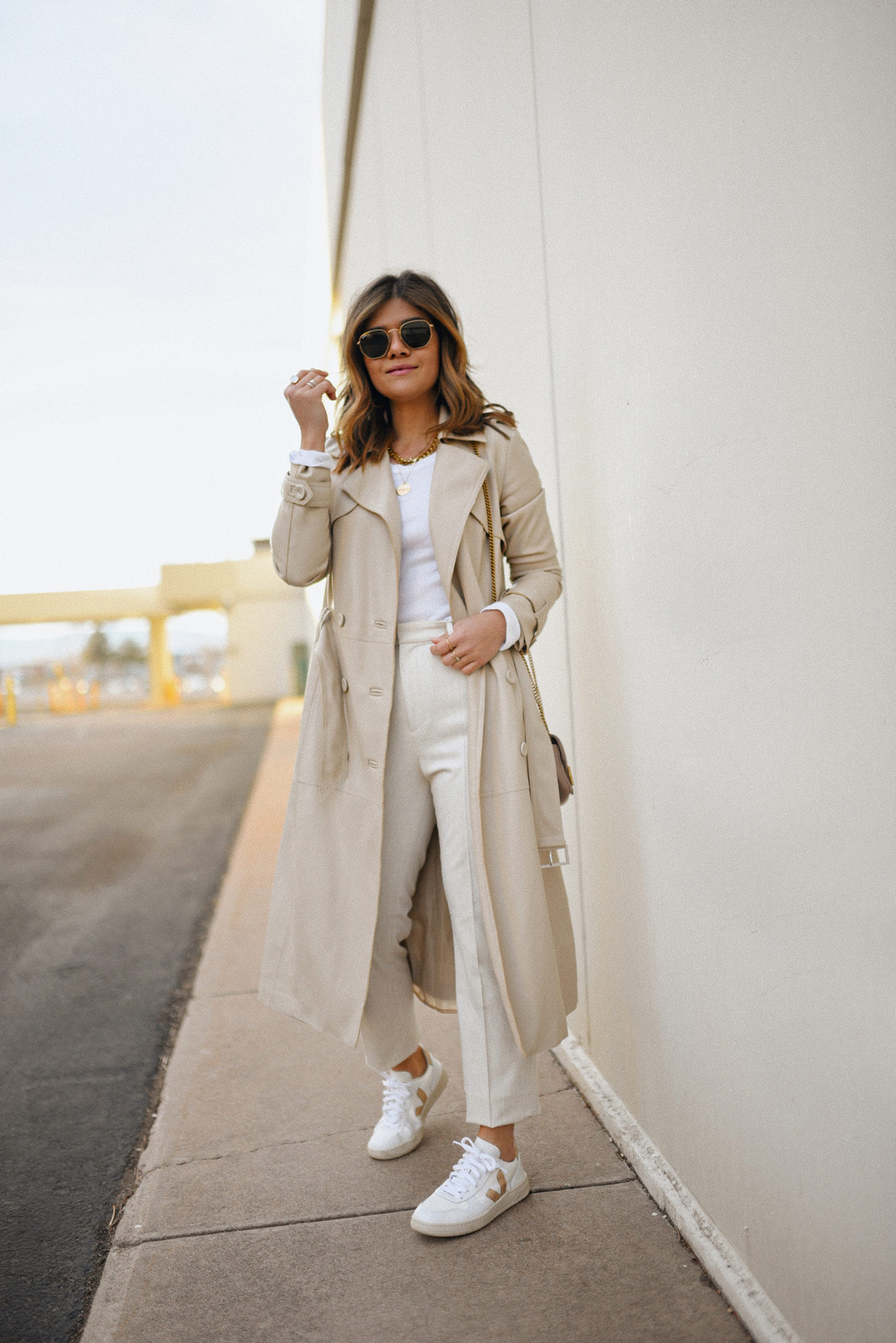 How to Style Trench Coats for Winter - OF LEATHER AND LACE