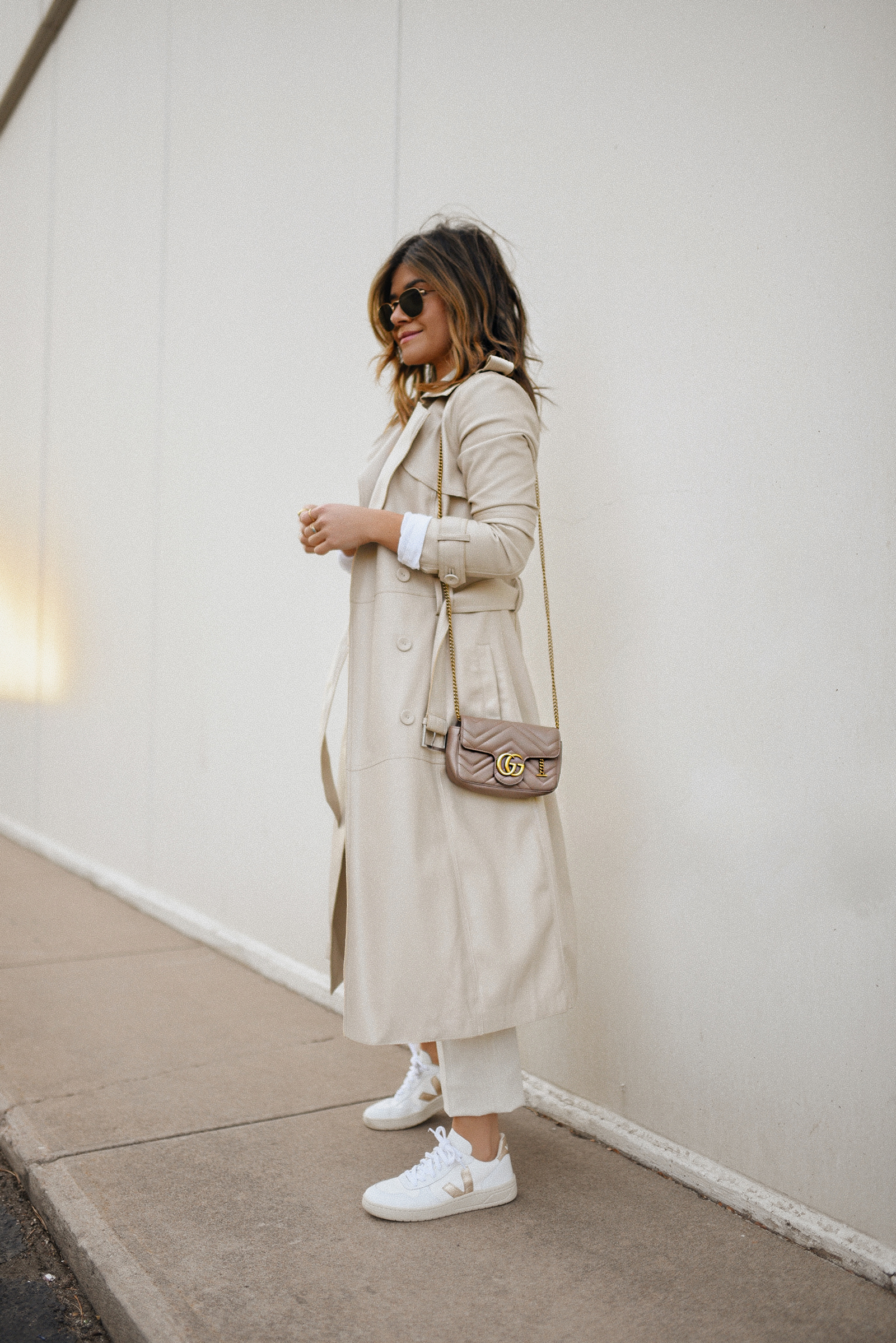 WINTER'S CHECKLIST: THE FAUX LEATHER TRENCH COAT, CHIC TALK