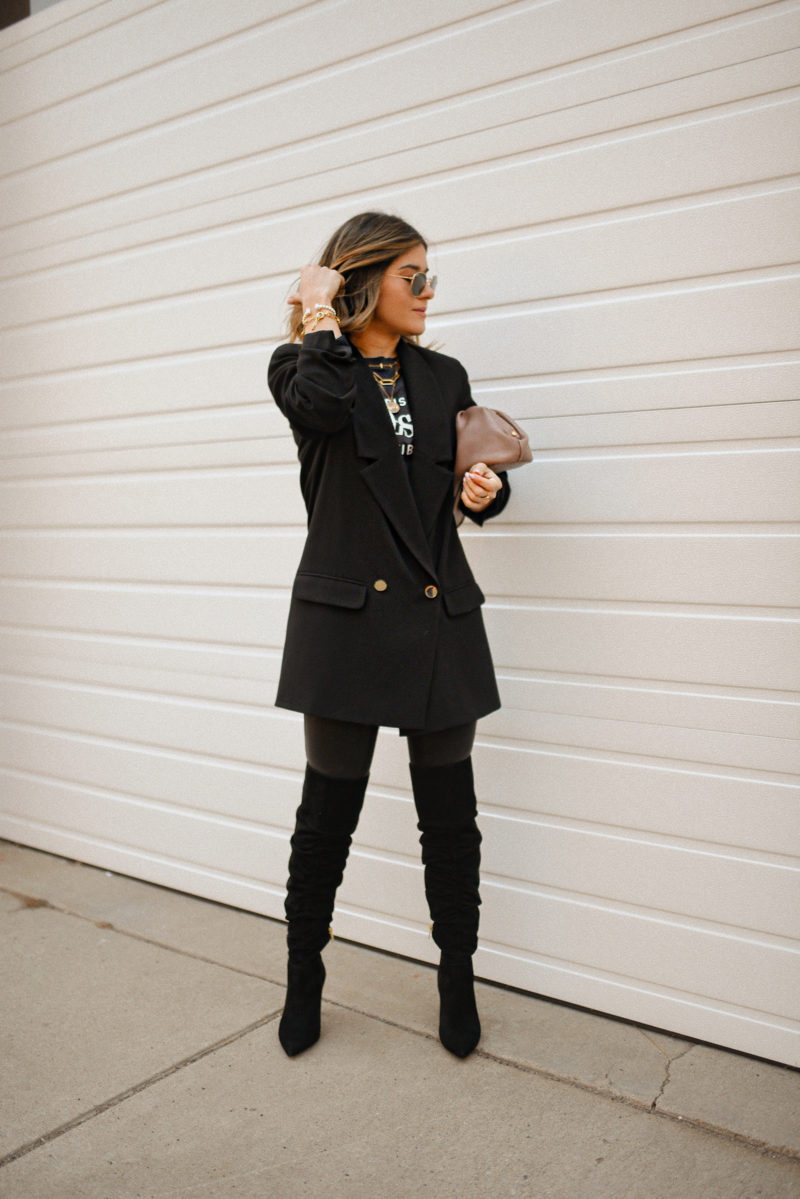 A TOTAL BLACK LOOK FOR VALENTINE'S DAY - CHIC TALK | CHIC TALK