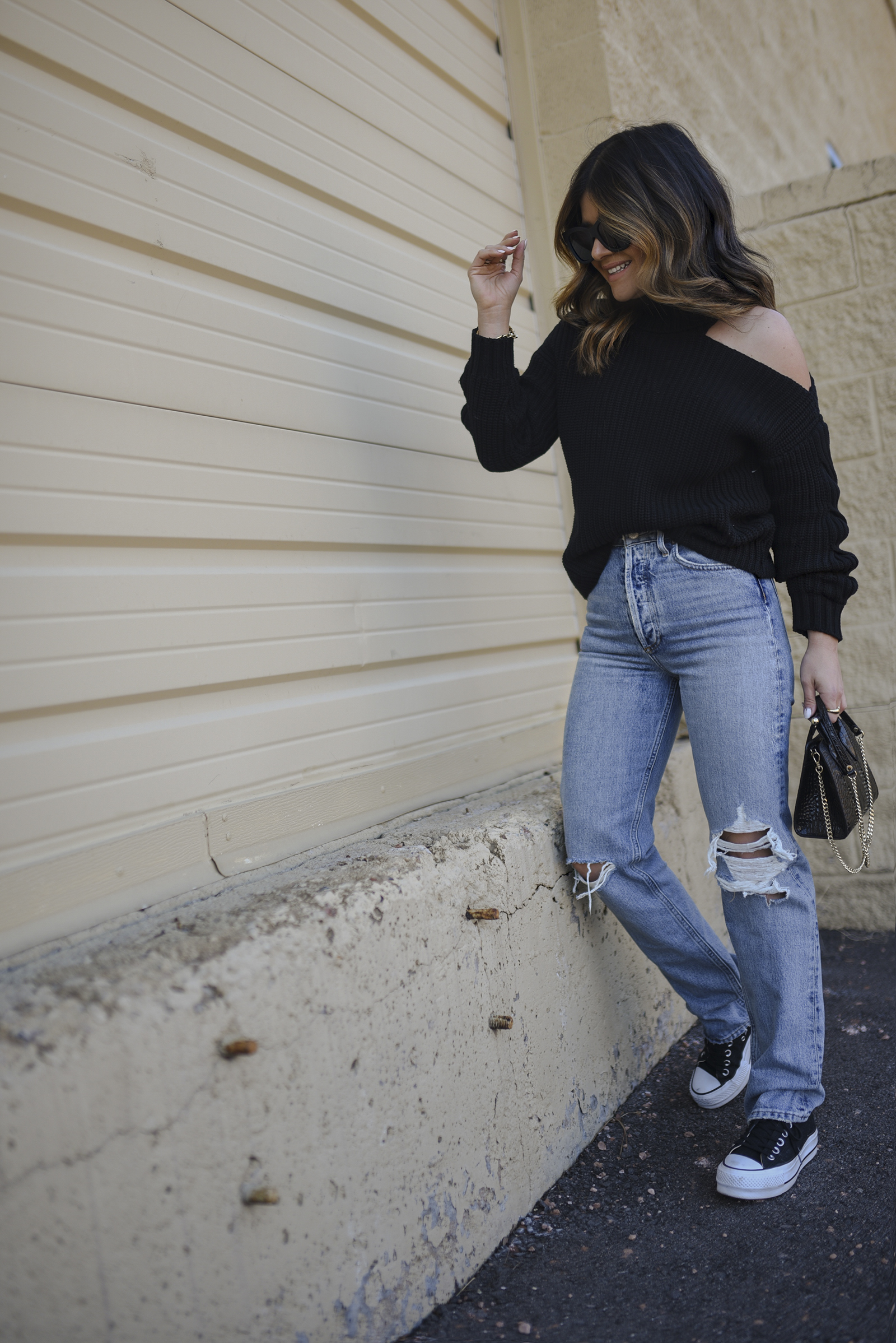 WEEKEND DENIM OUTFIT, CHIC TALK