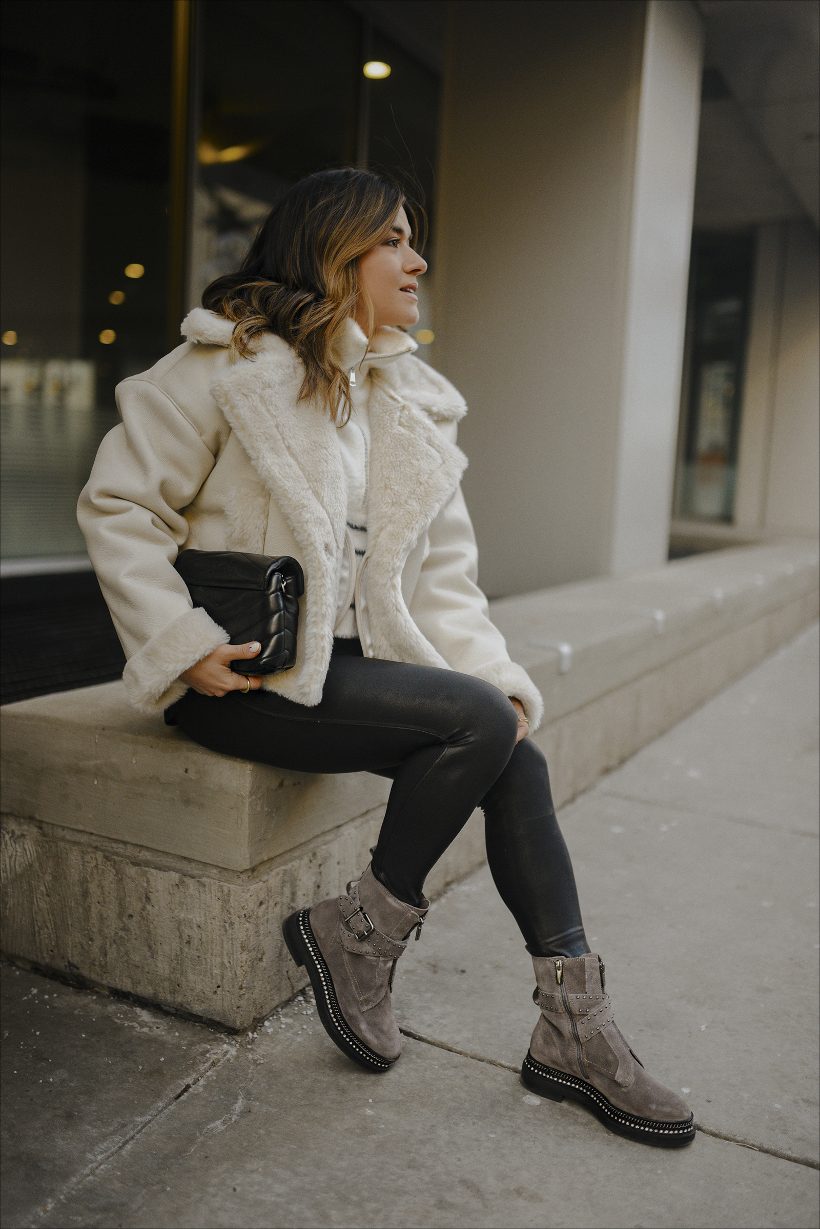 THE SHERPA LINED COAT EVERY GIRL NEEDS | CHIC TALK | CHIC TALK