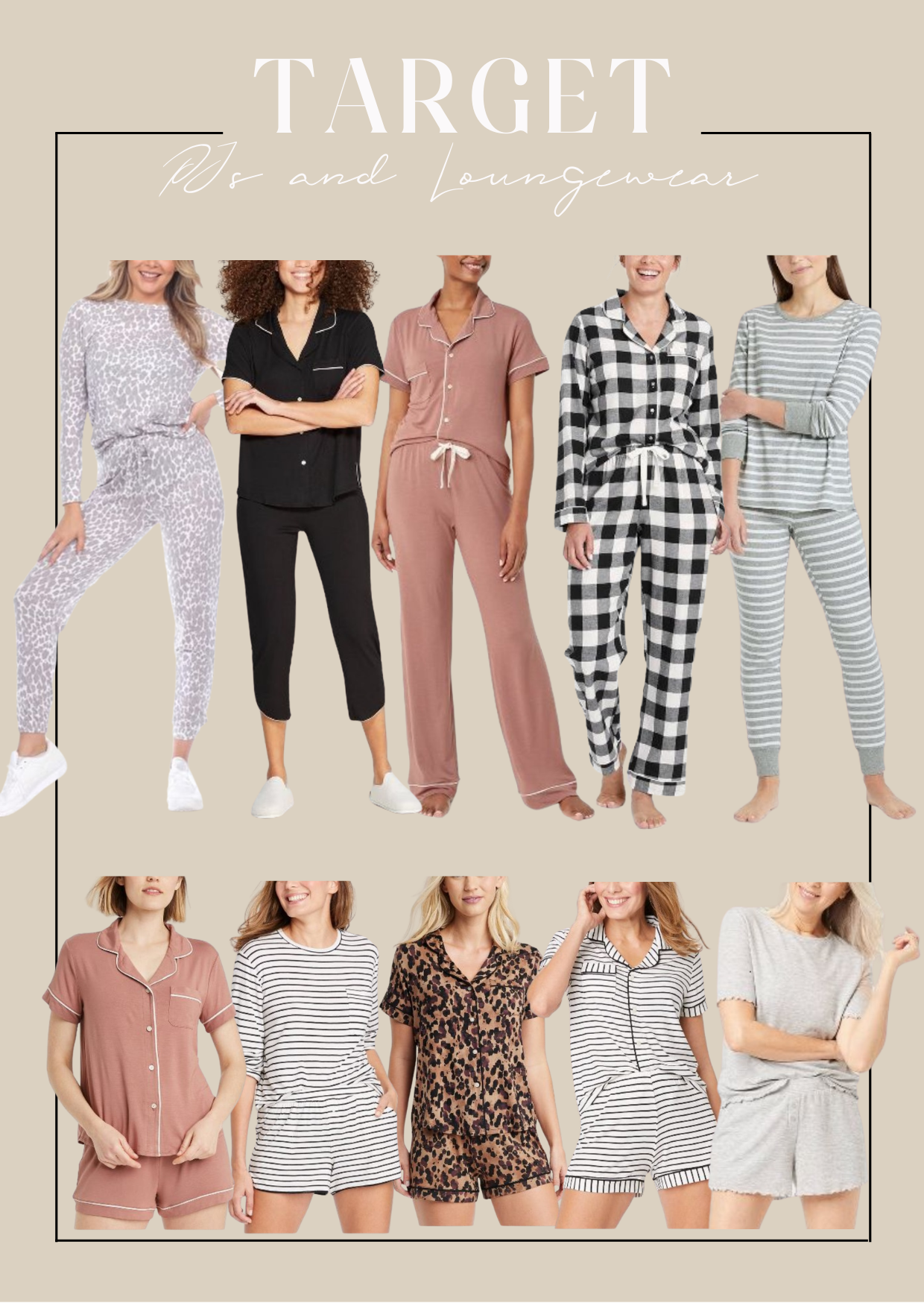 Shopping picks of the week featuring Target Pjs and loungewear