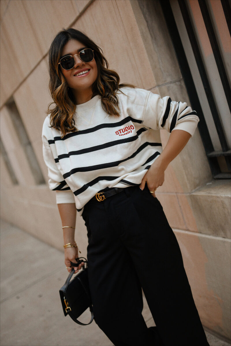 HOW TO STYLE: TROUSERS WITH SNEAKERS | CHIC TALK | CHIC TALK