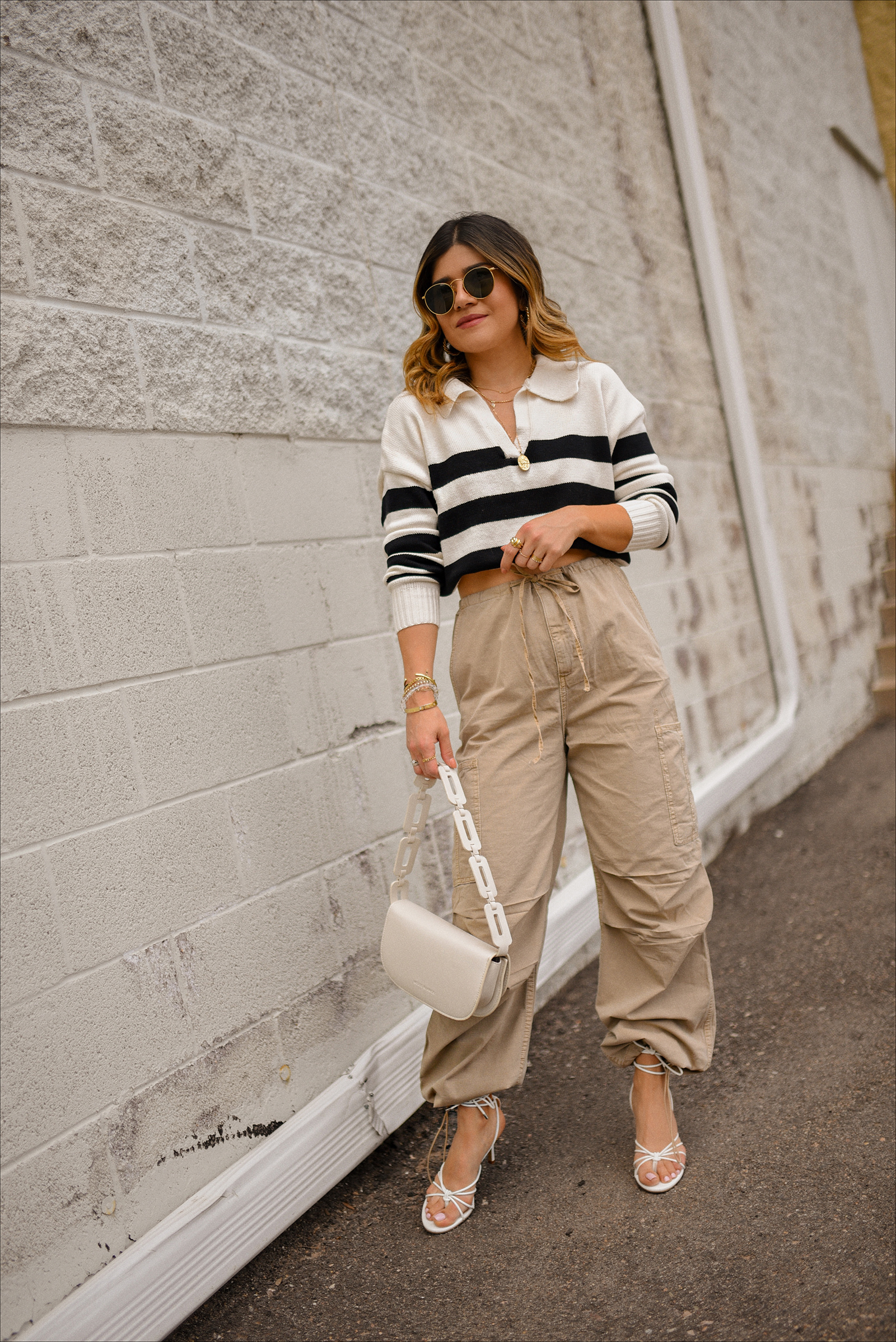 how do i style brown parachute pants? : r/fashion