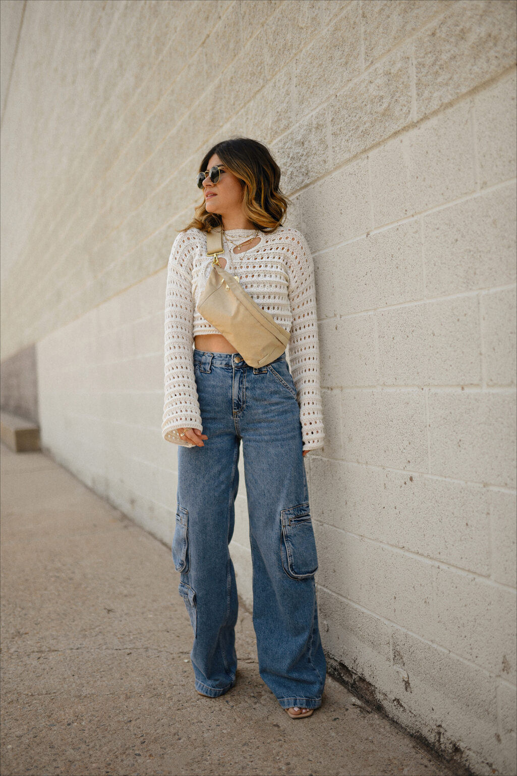 City Chic Cargo Jeans