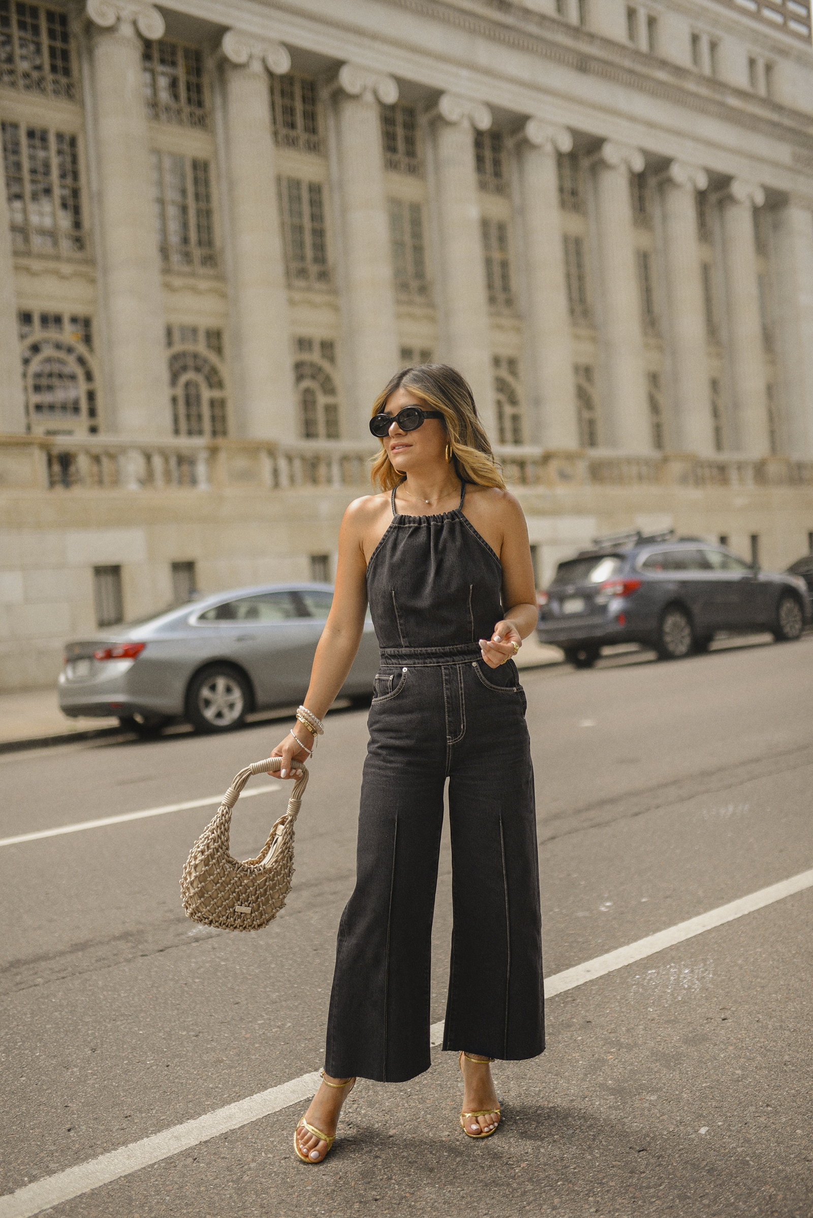 STYLING A DENIM JUMPSUIT FOR SUMMER, CHIC TALK