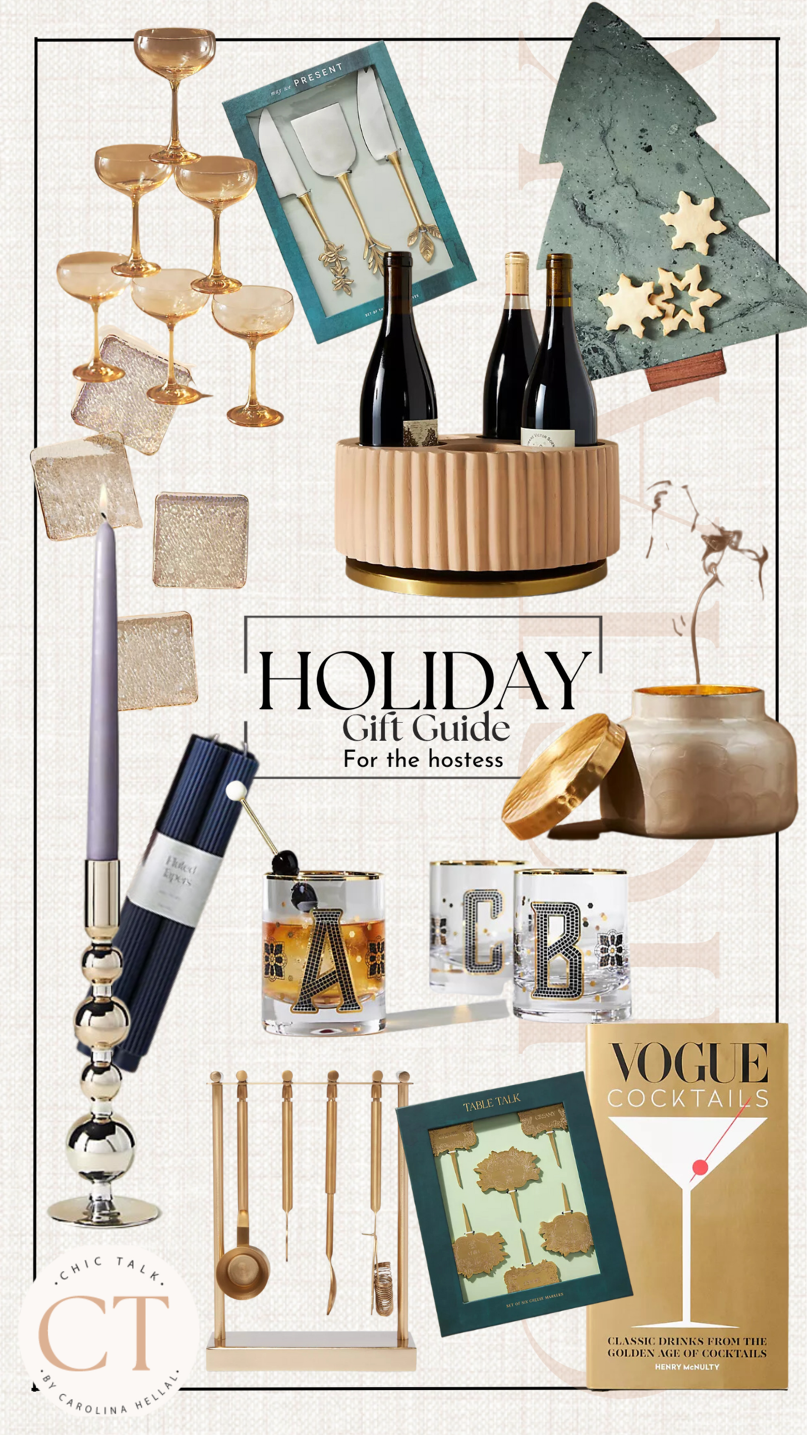 HOLIDAY GIFT GUIDE FOR THE HOSTESS CHIC TALK