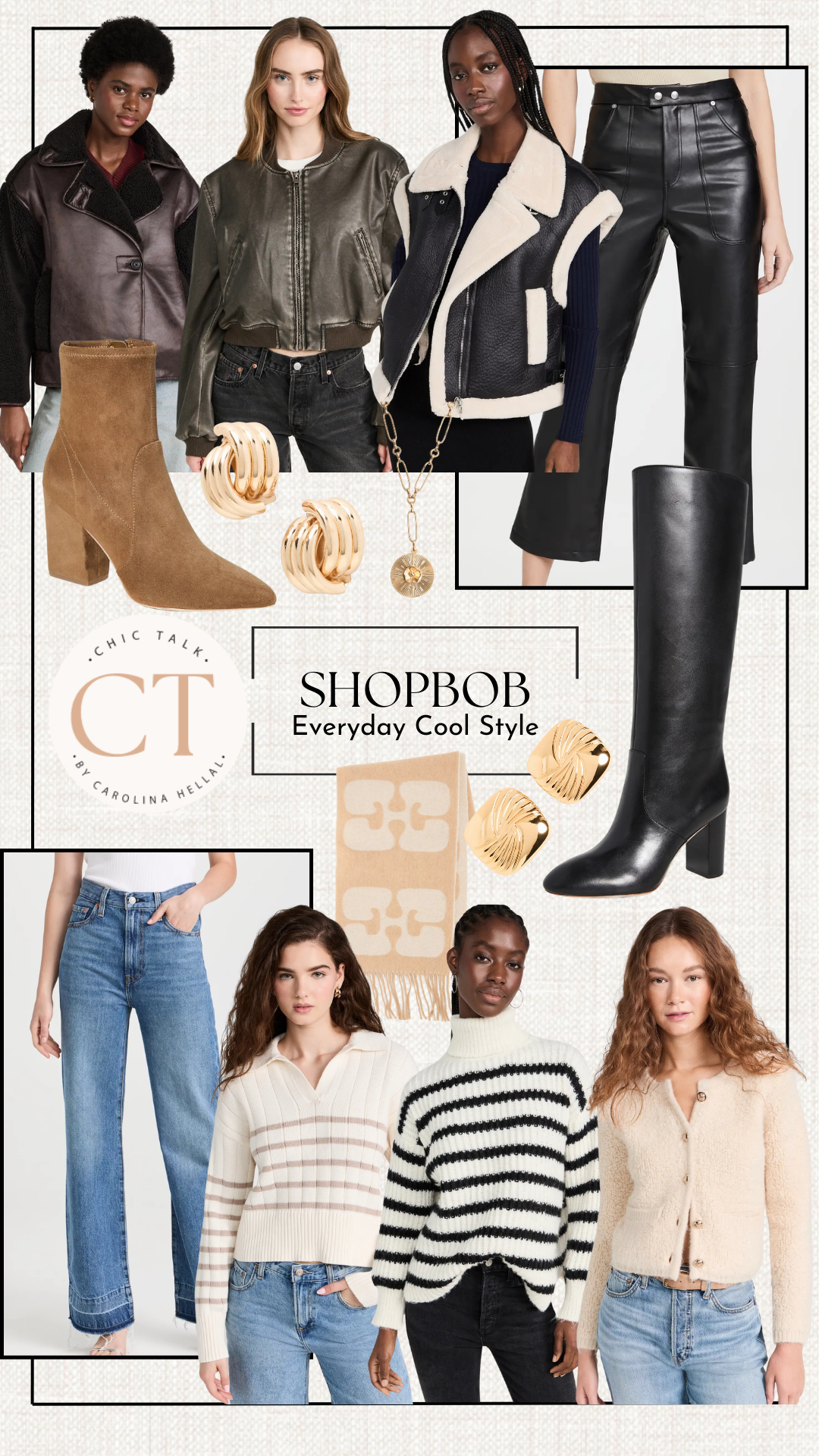 Everyday cool casual style via Shopbop - CHIC TALK