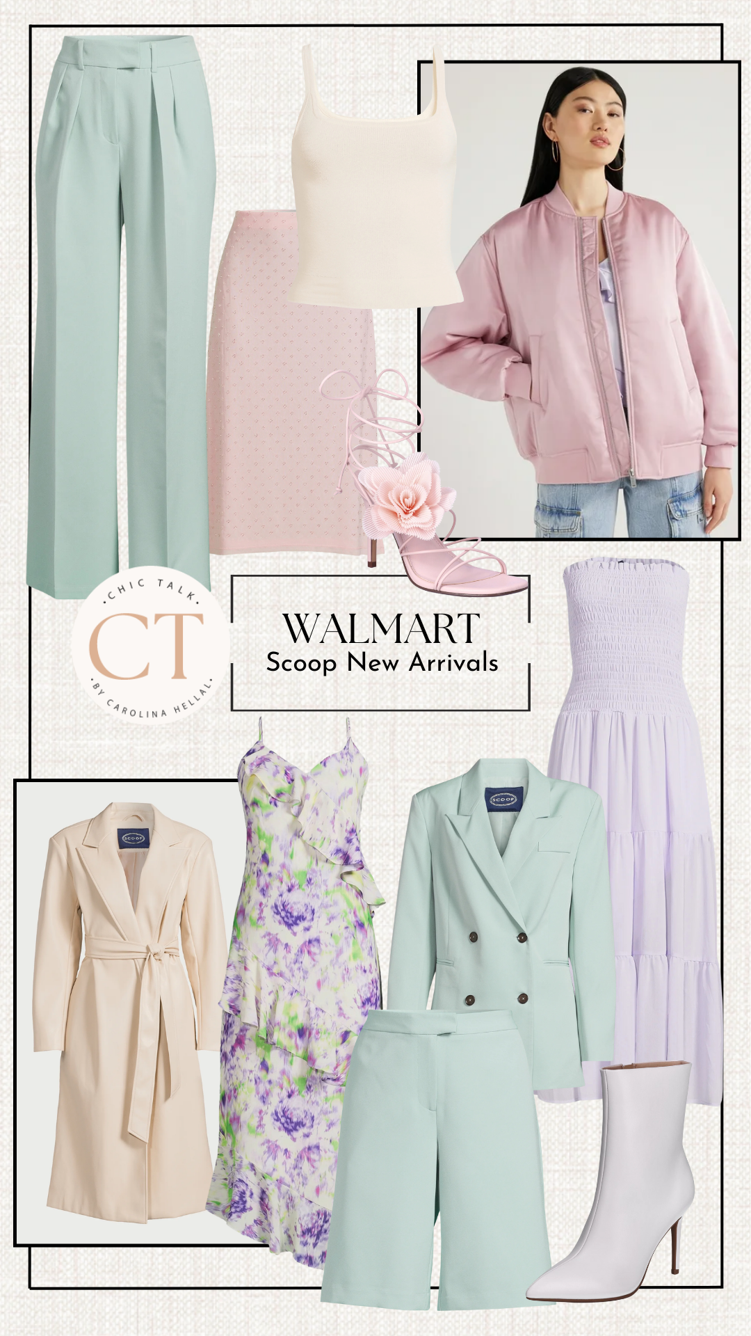 Walmart fashion spring new arrivals via Scoop - CHIC TALK 