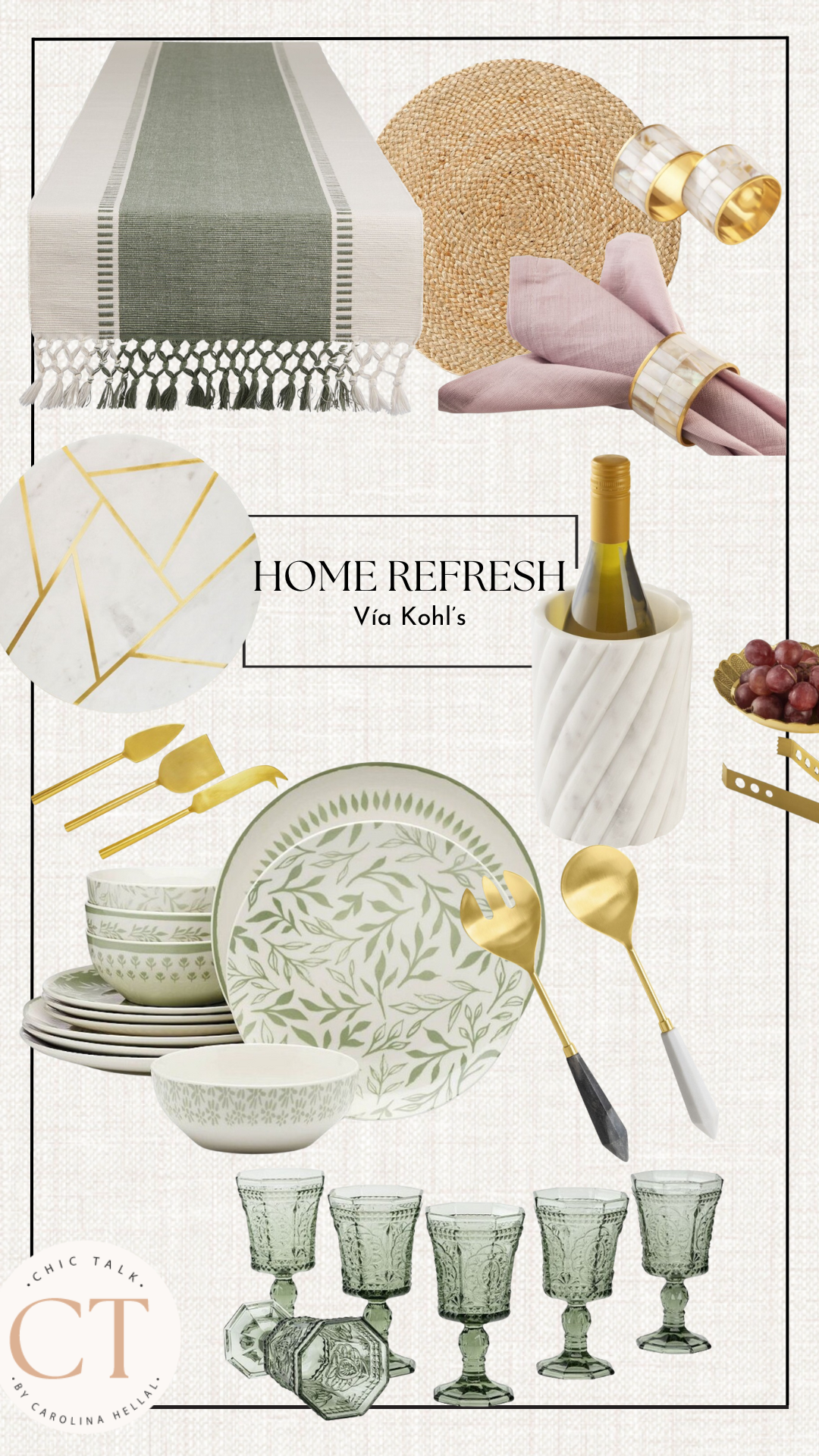 SPRING KOHL'S HOME FINDS - CHIC TALK