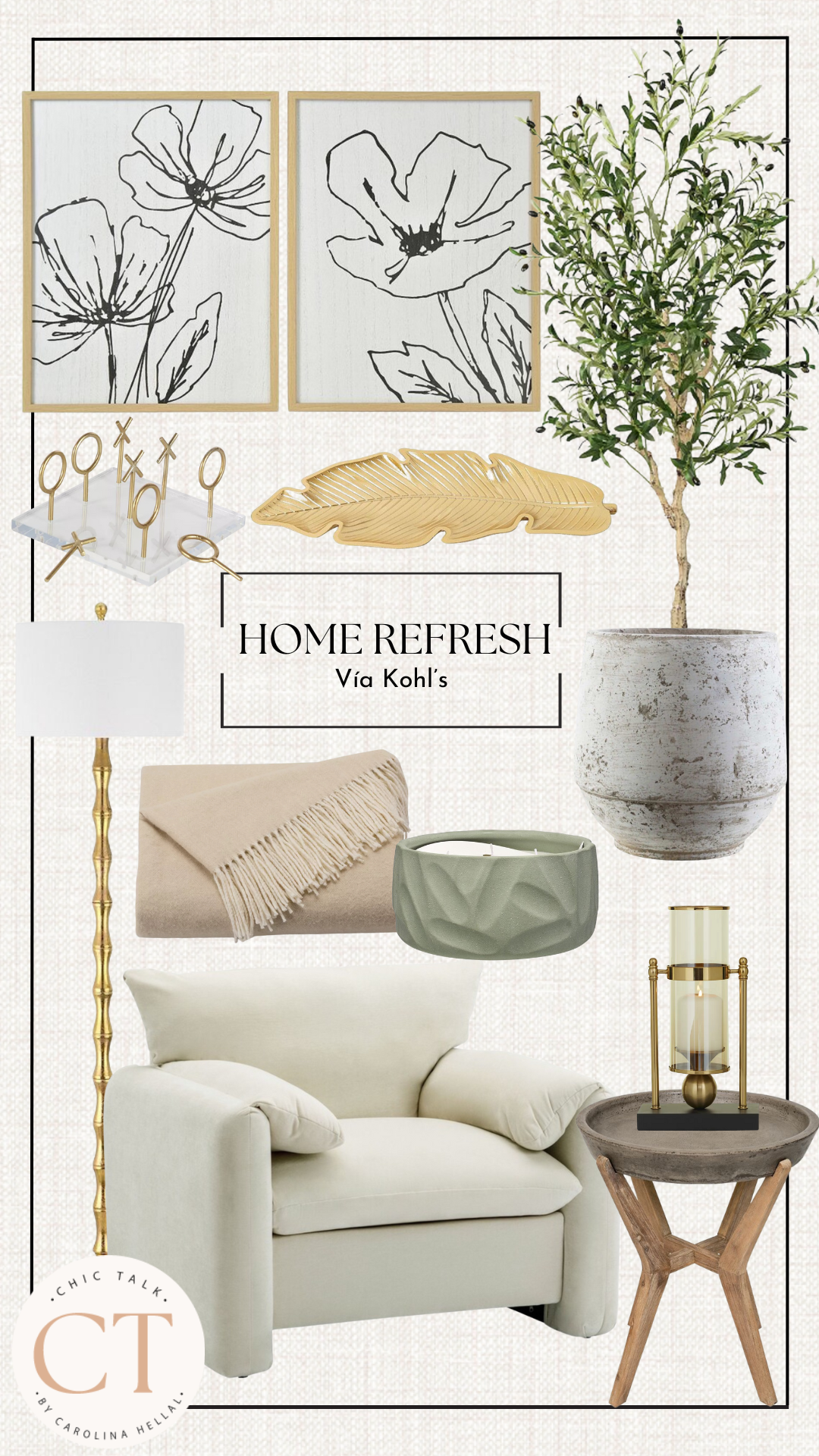 SPRING KOHL'S HOME FINDS - CHIC TALK