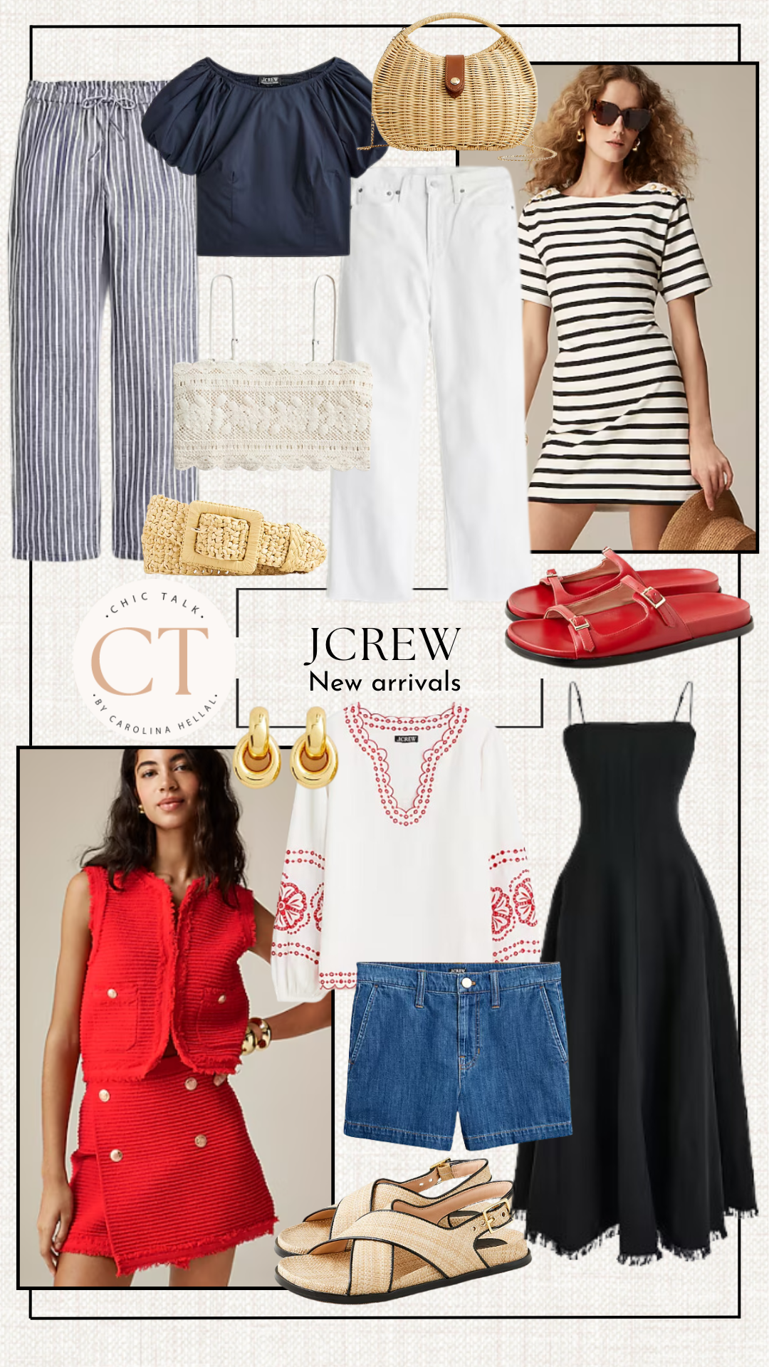 SUMMER STYLE INSPO VIA JCREW - CHIC TALK