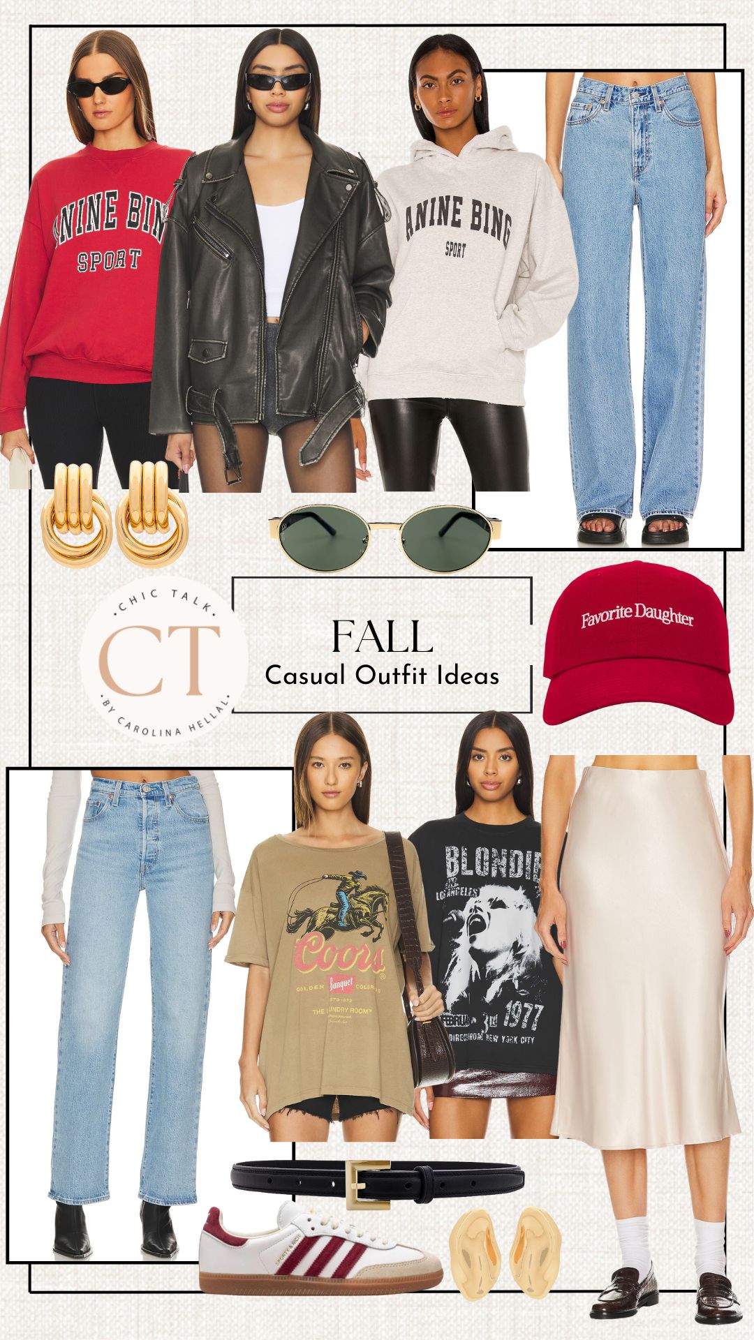 Fall casual outfit ideas via Revolve - CHIC TALK