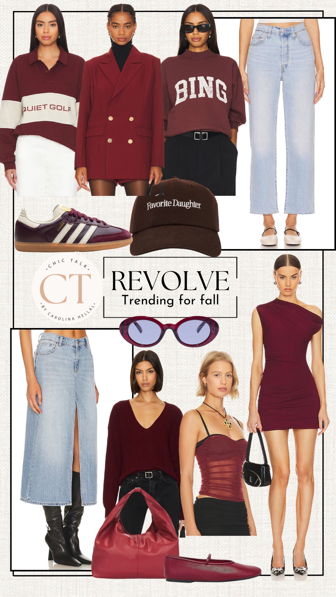 Trending- Burgundy for fall - CHIC TALK