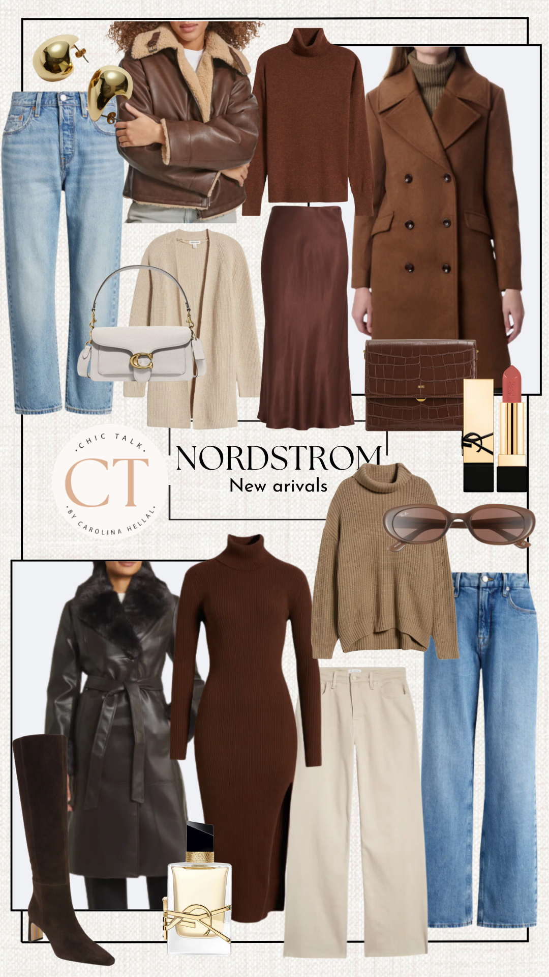 COLOR CRUSH OF THE MOMENT: BROWN - CHIC TALK