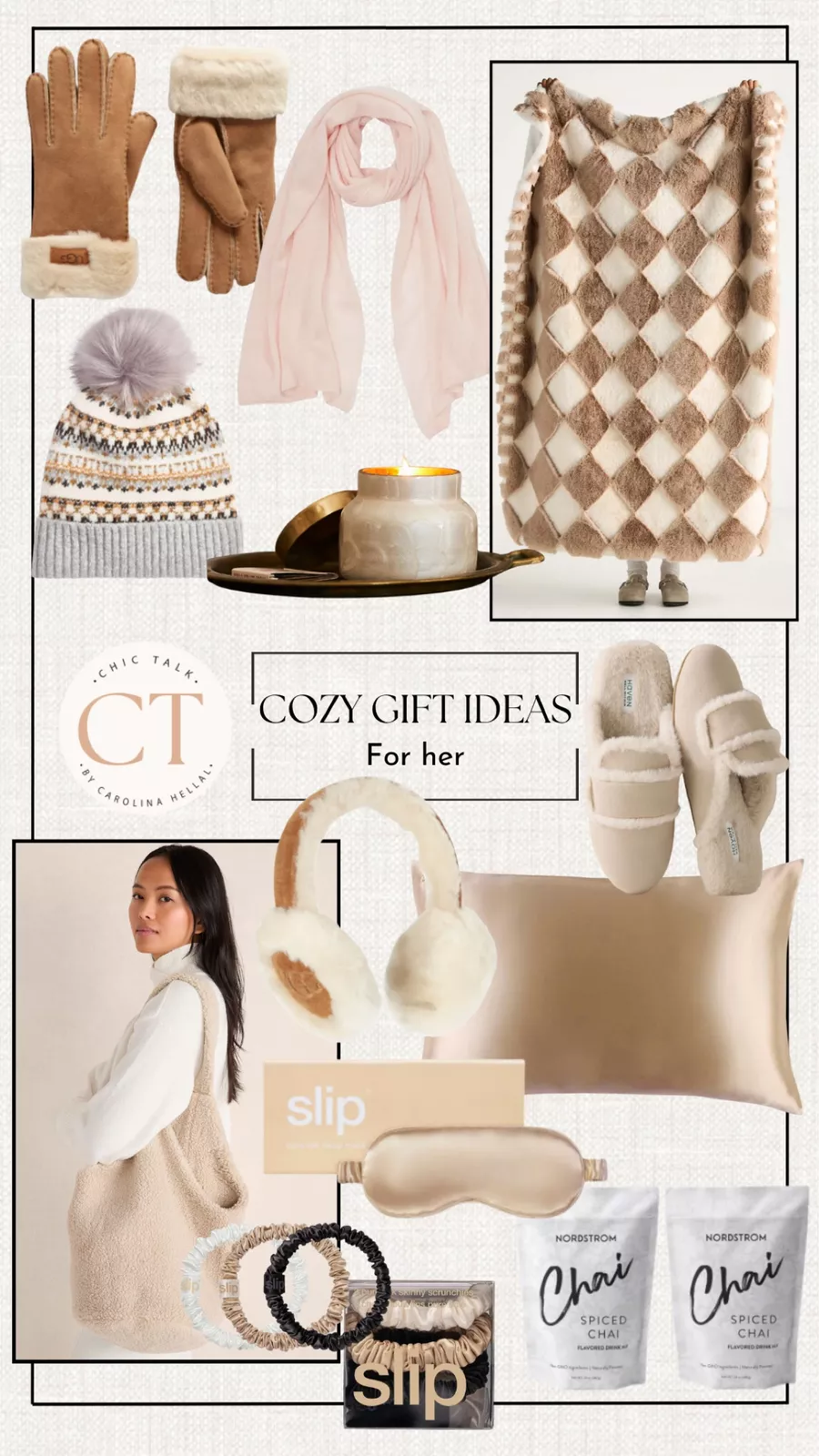 COZY GIFT IDEAS FOR HER - CHIC TALK